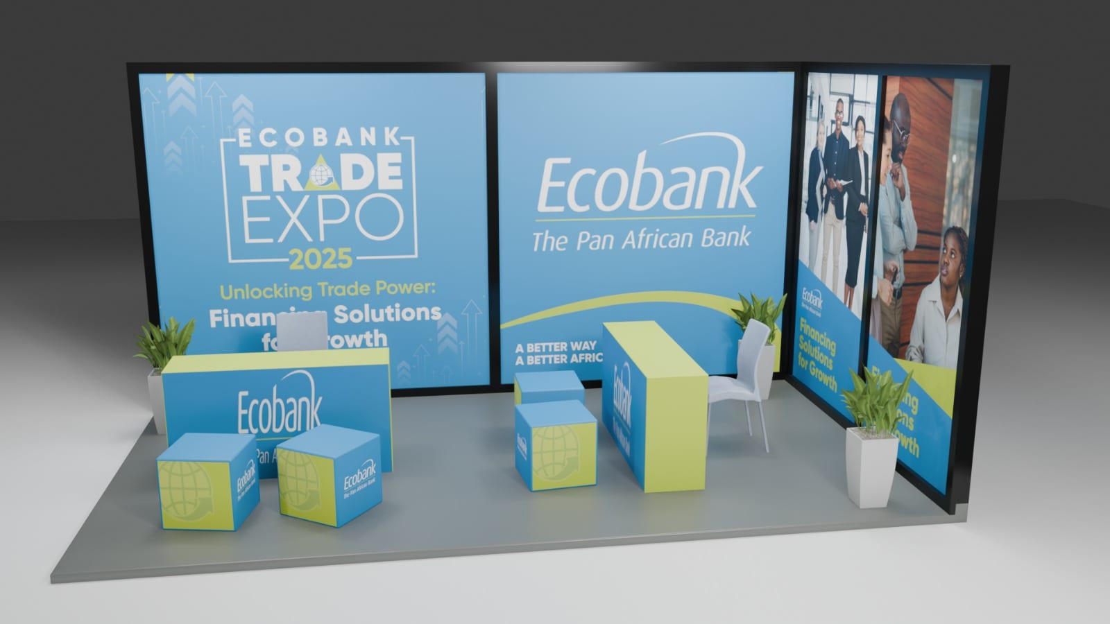 Ecobank Trade Expo 2025 - Espace d'accueil VIP